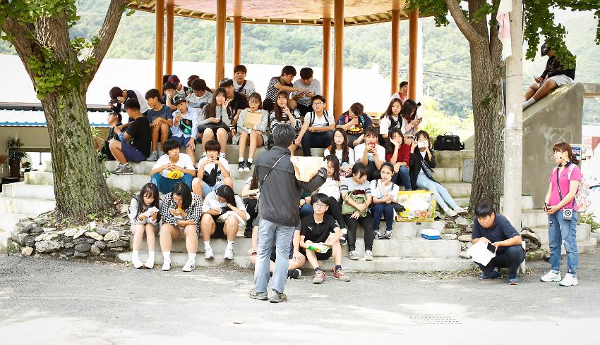 전곡중학교 DMZ 평화열차 기행 사진