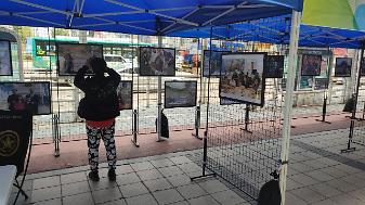 2021년 분단극복프로젝트 평화사진전 다시 불어라 평화의 바람 수원 전시 사진